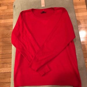 Red American eagle sweater